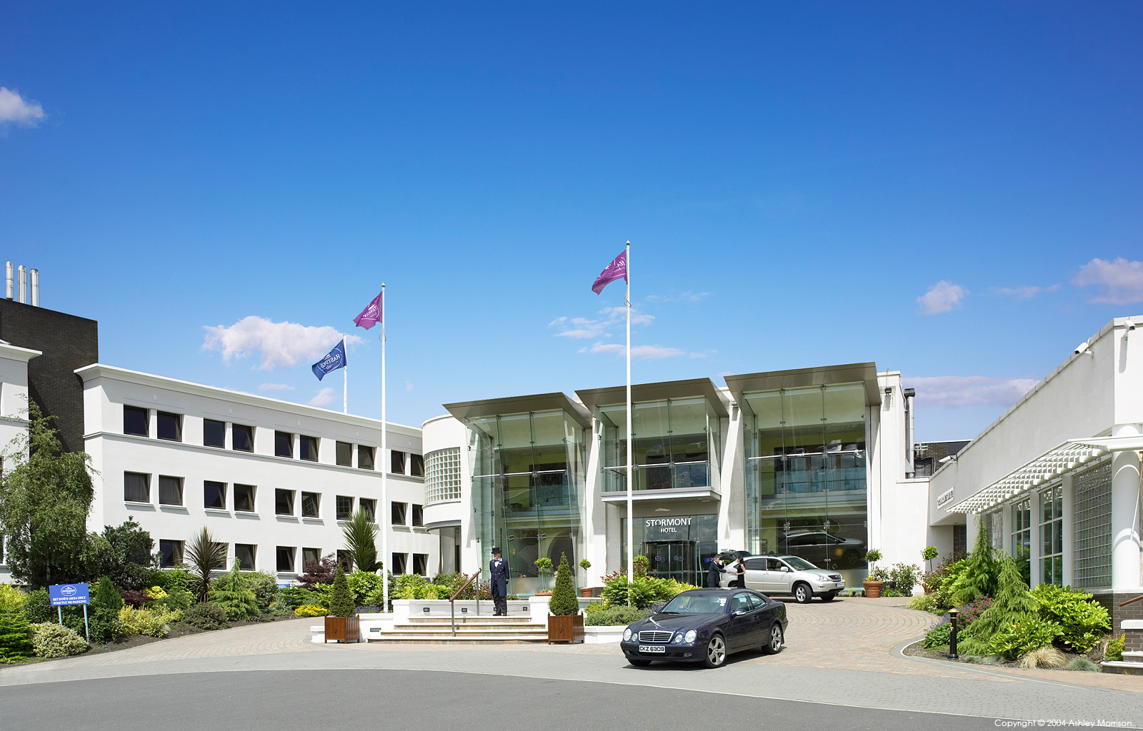 The Stormont Hotel in Belfast by Ashley Morrison.